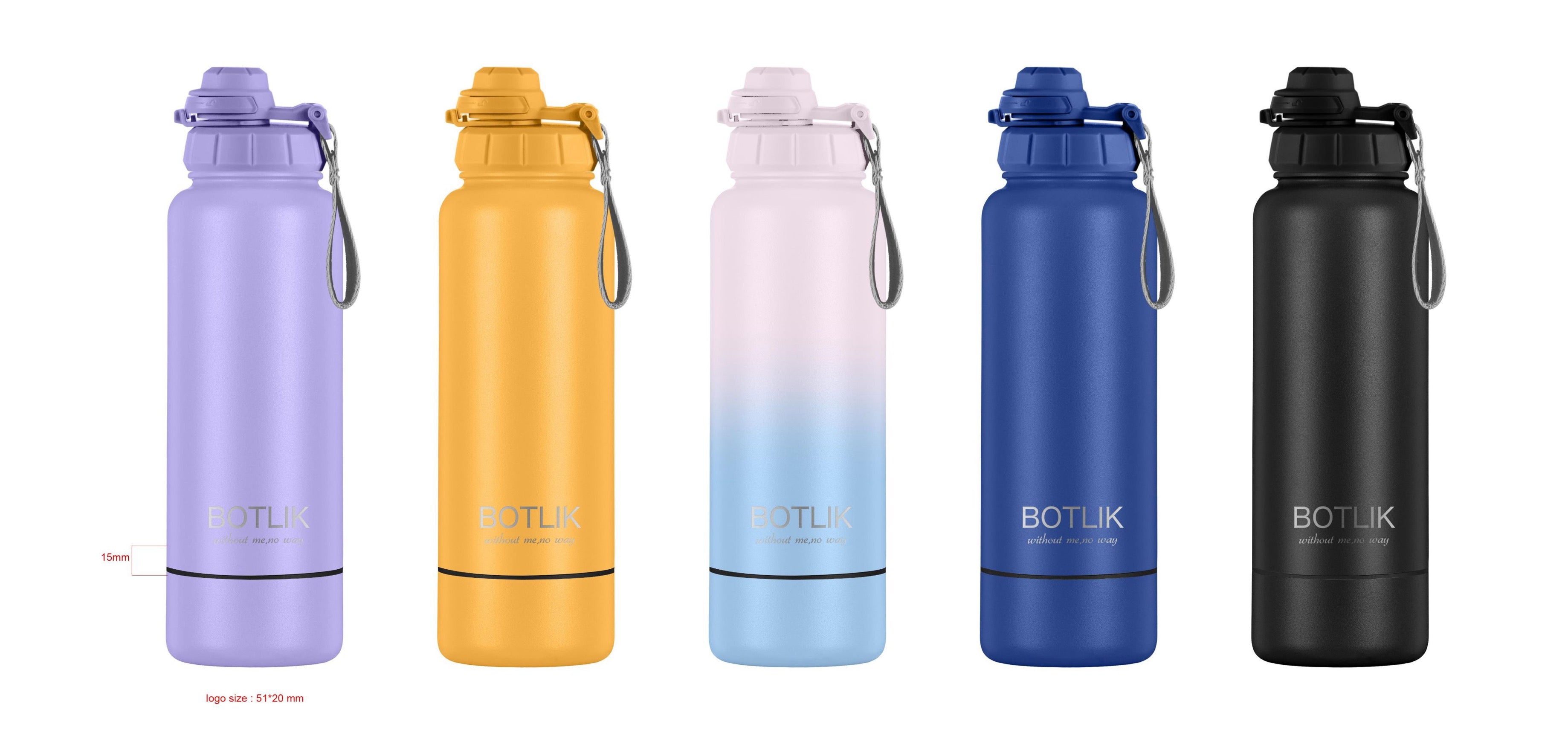 BOTLIK Insulated Stainless Steel Water Bottle